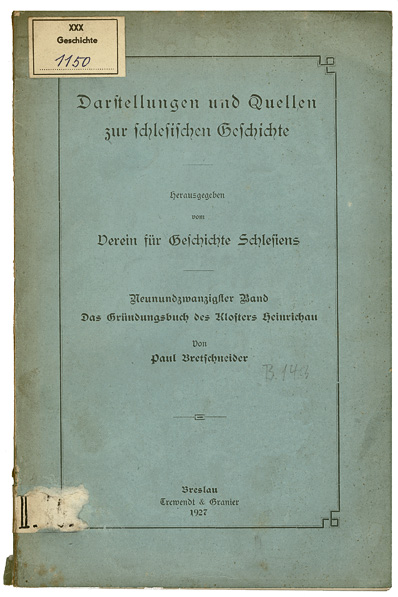 Gründungsbuch 1